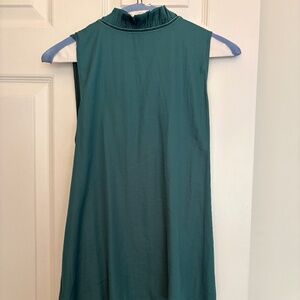 LOFT Ruffle Neck Shell, XS